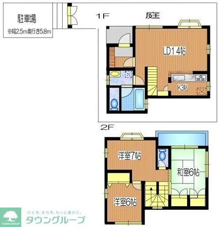 深大寺東町8丁目貸家の物件間取画像